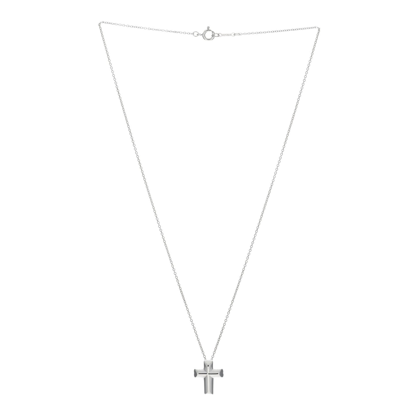 Sterling Silver Paloma Picasso Tenderness Cross Pendant Necklace
