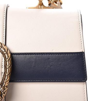 Gucci Calfskin Bamboo Web Medium Dionysus Top Handle Bag White Blue Hibiscus Red 12 of 12