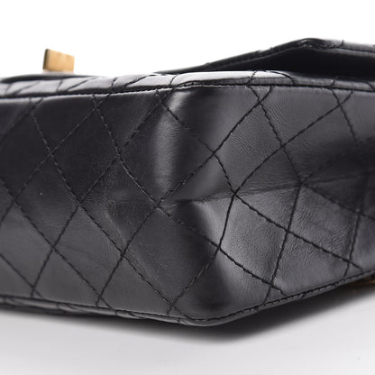 Chanel Aged Calfskin Quilted 2.55 Reissue 225 Flap Black 11 of 12