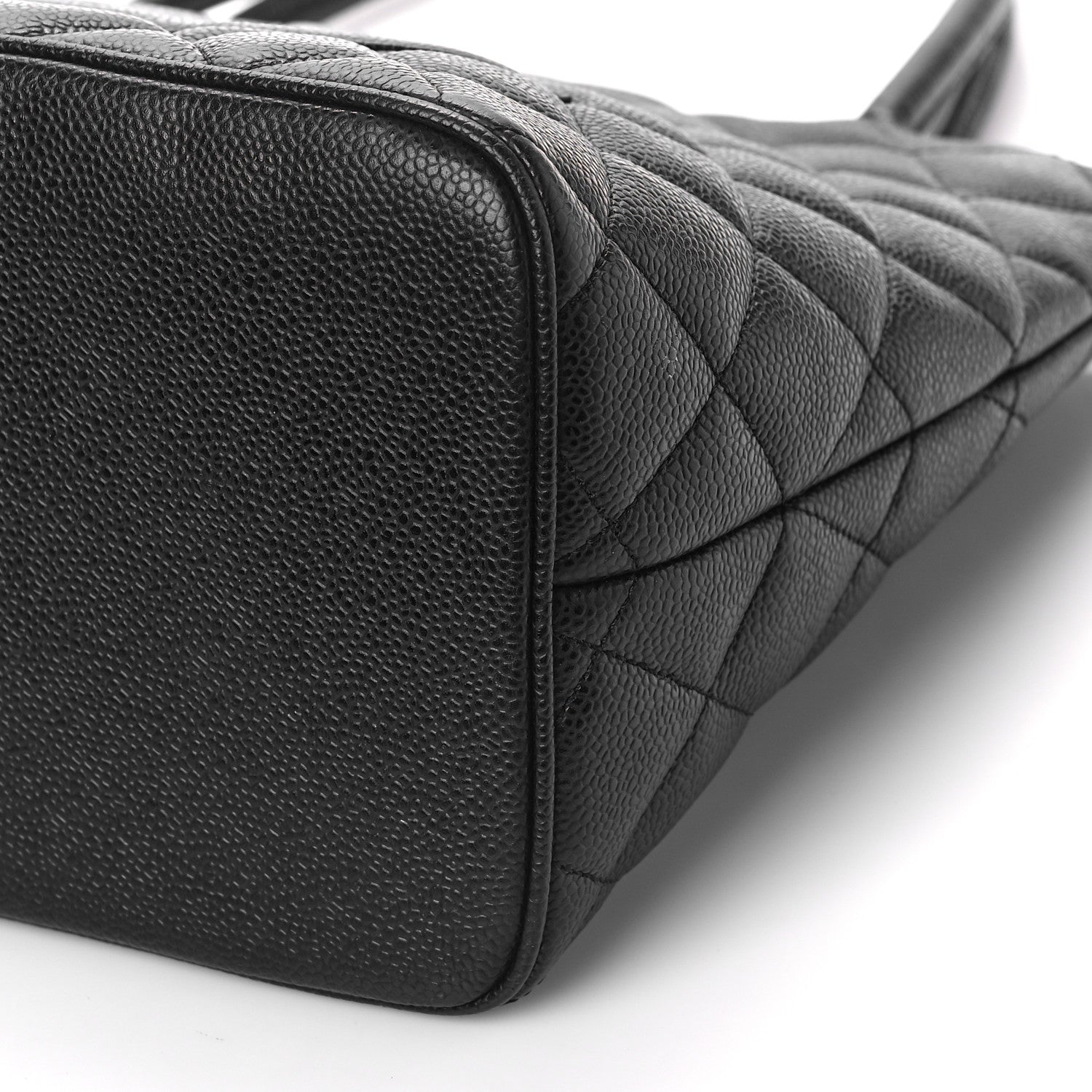 Chanel Caviar Quilted Medallion Tote Black 9 of 12