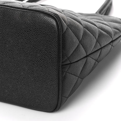 Chanel Caviar Quilted Medallion Tote Black 9 of 12