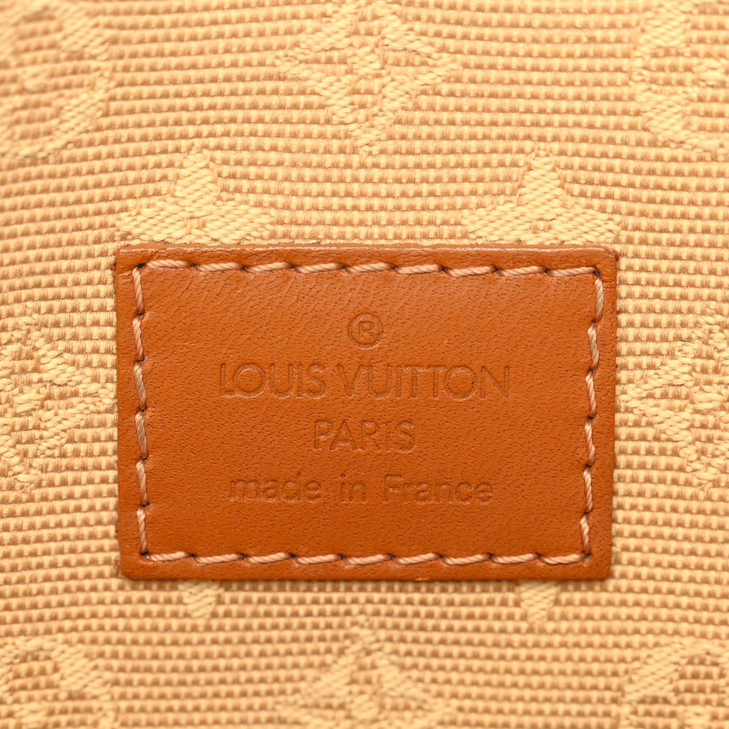 Mini Monogram Besace Mary Kate Beige