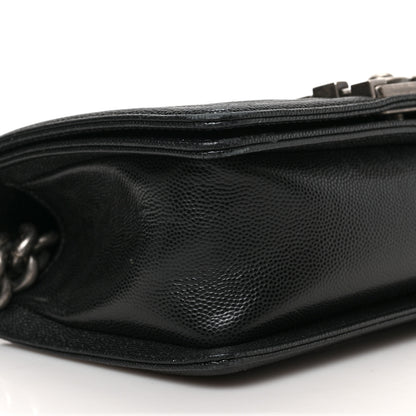 Chanel Caviar Quilted Small Boy Flap Black 8 of 9