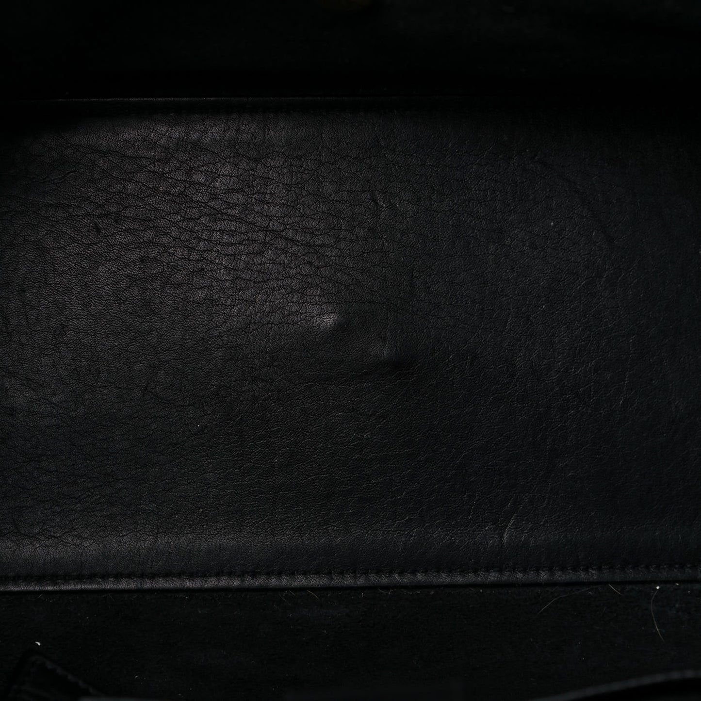 Calfskin Small Classic Y Cabas Black