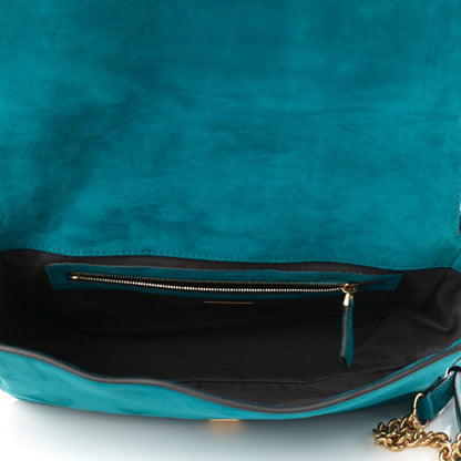 Fendi Chamois Baguette Ottanio 5 of 10