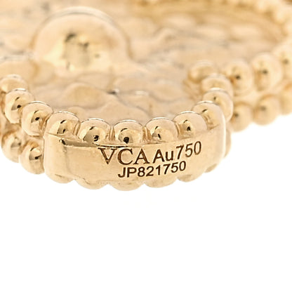 Van Cleef & Arpels 18K Yellow Gold 5 Motifs Vintage Alhambra Bracelet 4 of 5