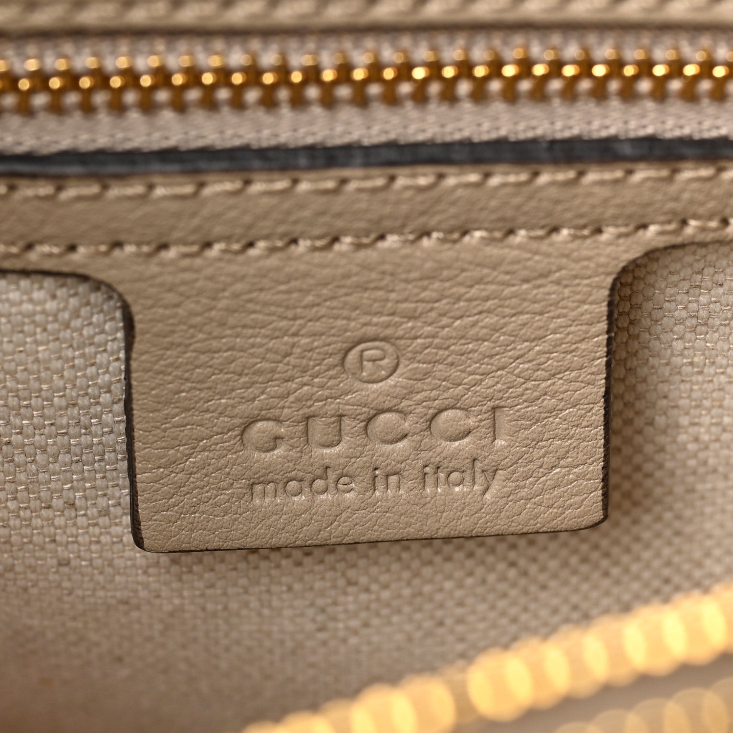 Gucci Wonka Grain Calfskin Medium Diana Tote Bag Oatmeal Vintage Green 6 of 10