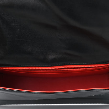 Chanel Patent Flap Shoulder Bag Black 4 of 5