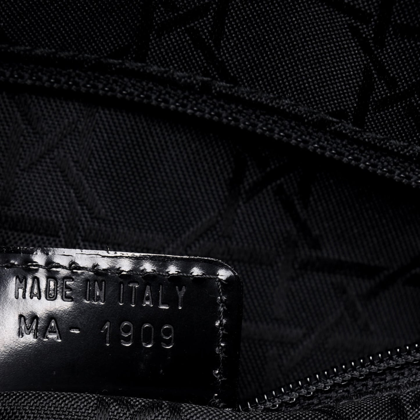 Denim Cannage Large Lady Dior Black