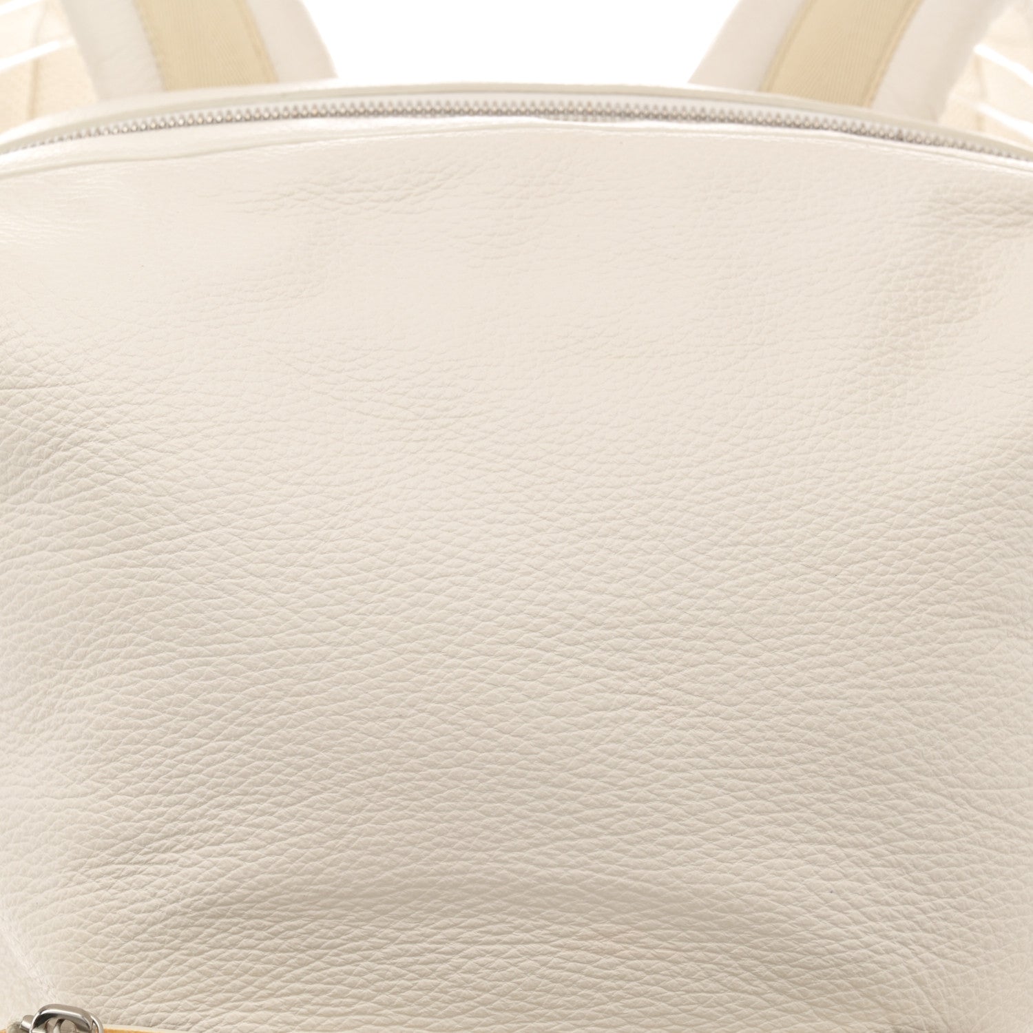 Bottega Veneta Canvas Calfskin Backpack Natural 8 of 14