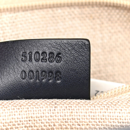 Gucci Microguccissima Medium Crossbody Bag Blue 7 of 9