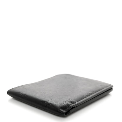 Louis Vuitton Calfskin Monogram Shadow Multiple Wallet Black 4 of 8