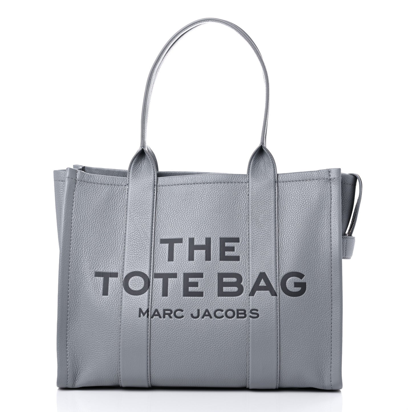 Grained Calfskin The Tote Bag Wolf Grey