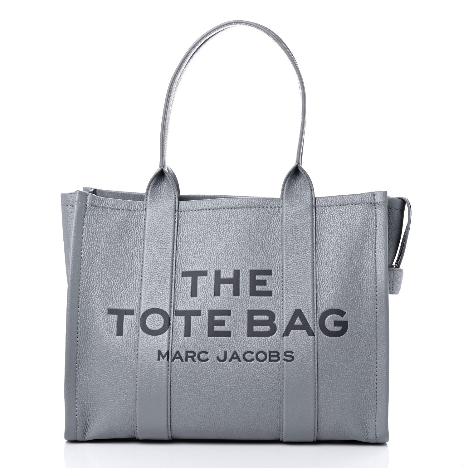 Marc Jacobs Grained Calfskin The Tote Bag Wolf Grey 1 of 10