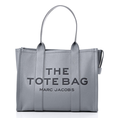 Marc Jacobs Grained Calfskin The Tote Bag Wolf Grey 1 of 10