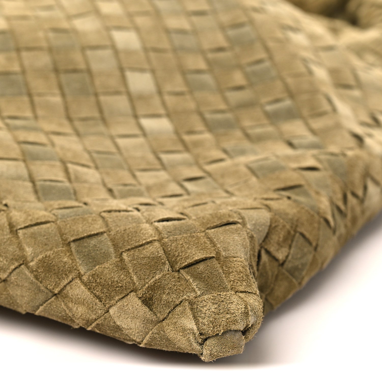 Bottega Veneta Suede Intrecciato Large Hop Mud 10 of 10