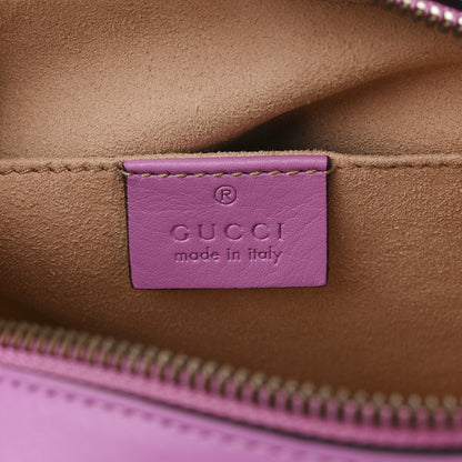 Gucci Calfskin Matelasse Small GG Marmont Chain Shoulder Bag Candy Mousse 6 of 10