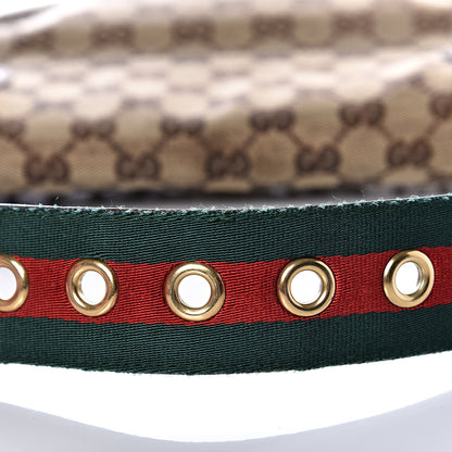 Gucci Monogram Studded Pelham Runway Flap Bag Brown 12 of 13