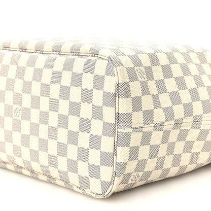 Louis Vuitton Damier Azur Neo Neverfull MM Rose Ballerine 11 of 11