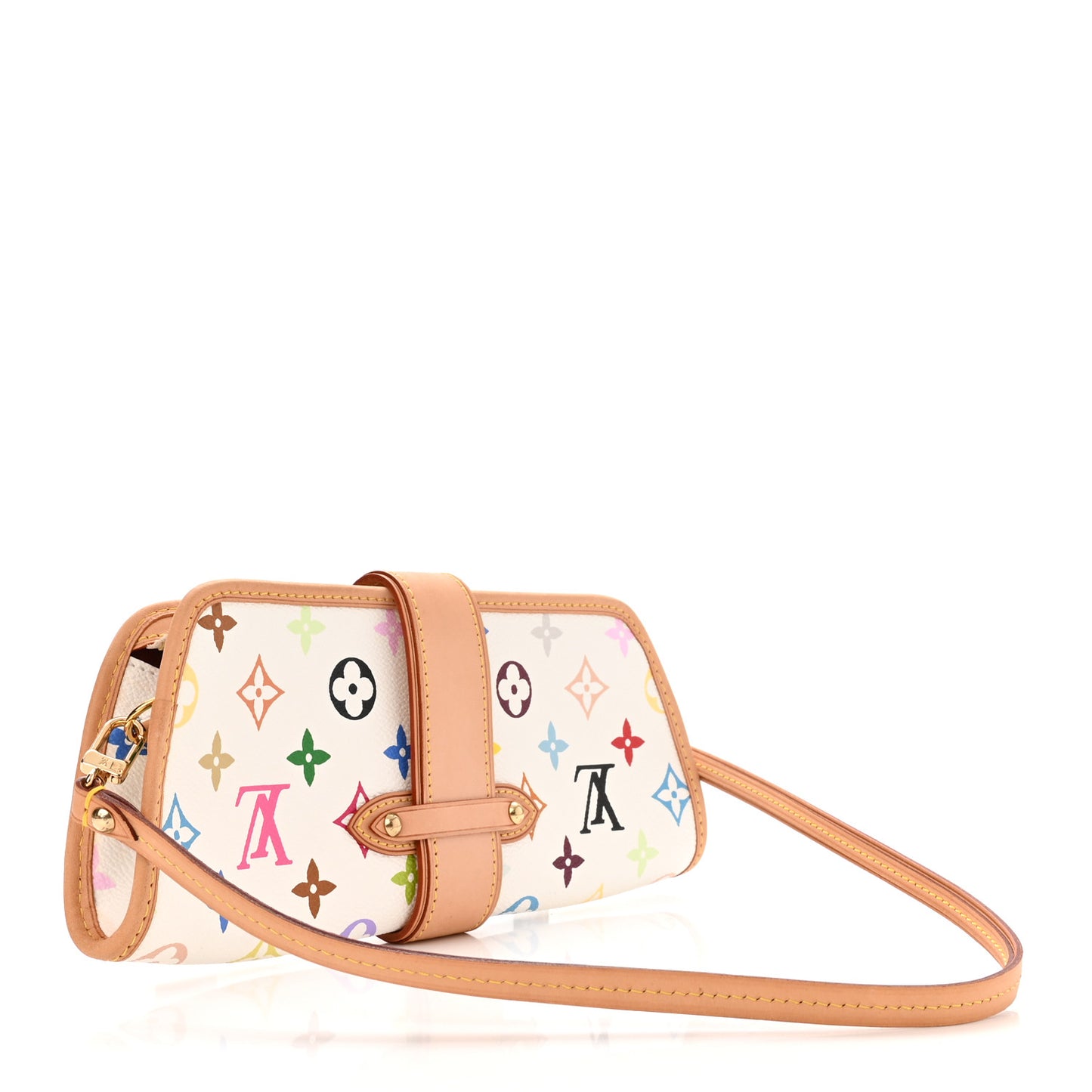 Monogram Multicolor Shirley White