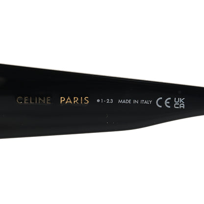 Celine Acetate Polarized Square Sunglasses CL40219I Black 5 of 7