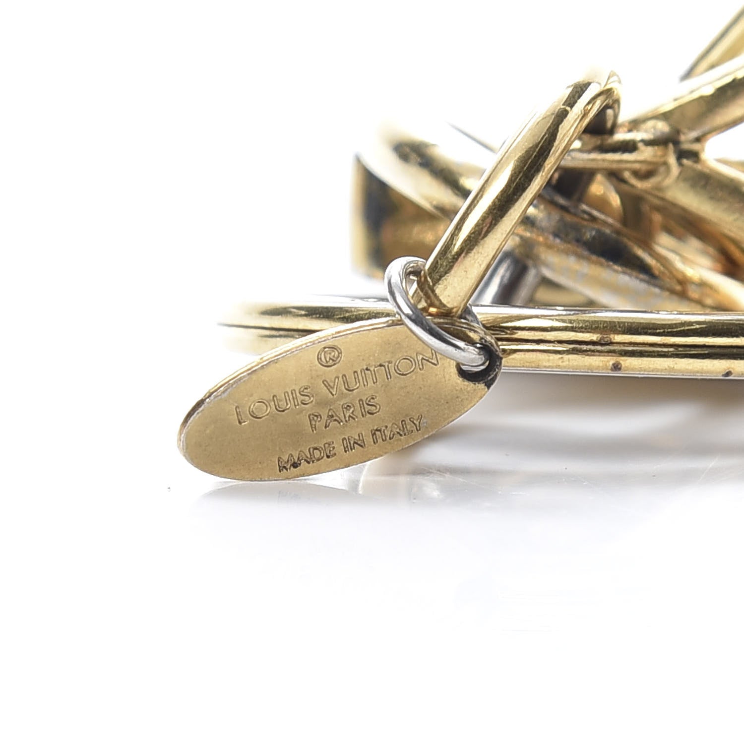 Louis Vuitton Sphere Bag Charm Gold 4 of 7