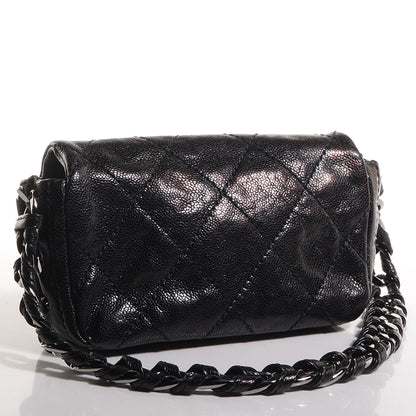 Chanel Glazed Caviar Mini Modern Chain Flap Black 3 of 7