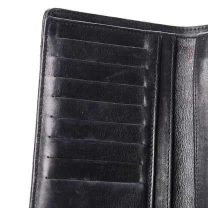 Chanel Patent Quilted Yen Wallet Black 9 of 16