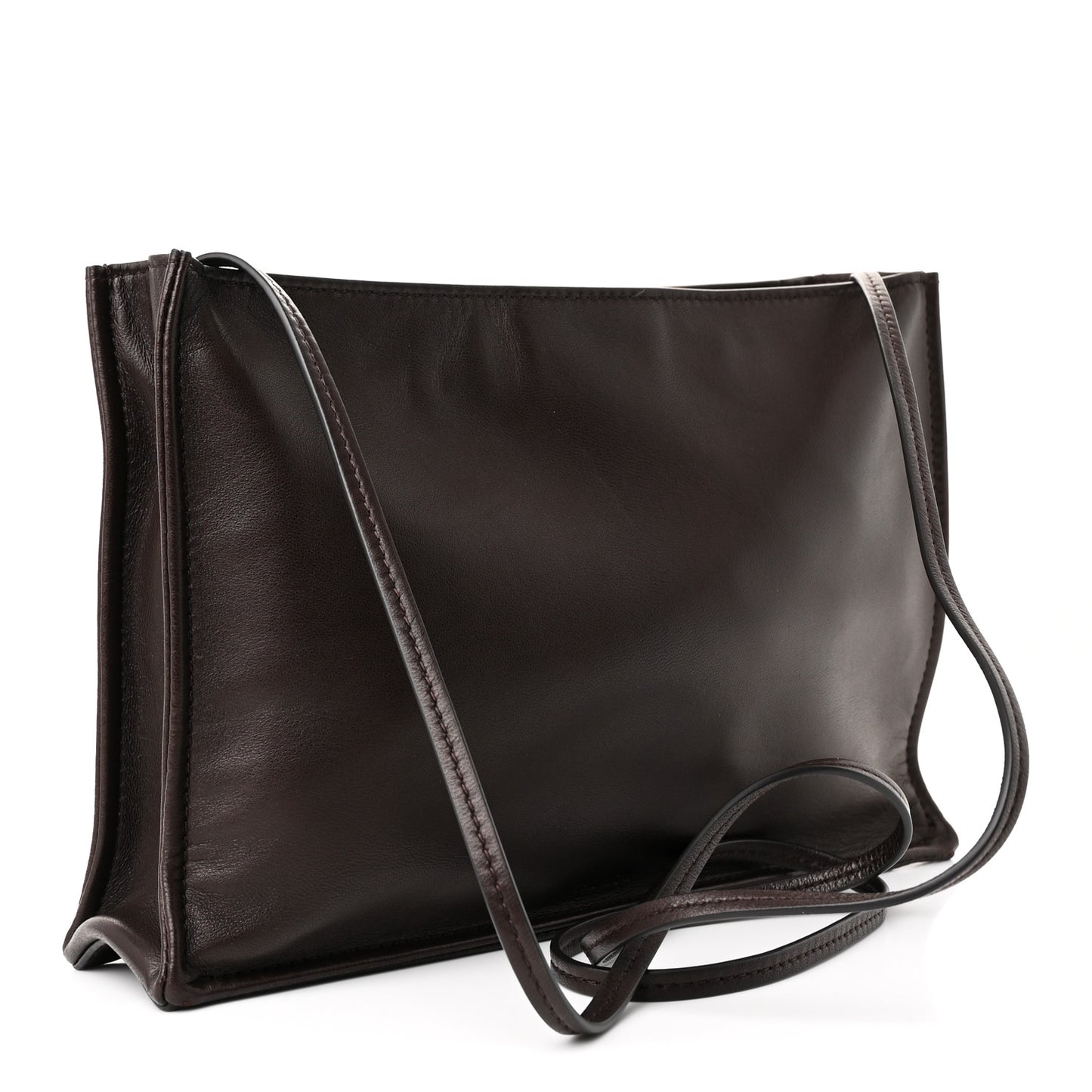 Nappa To Go Crossbody Bag Chocolate