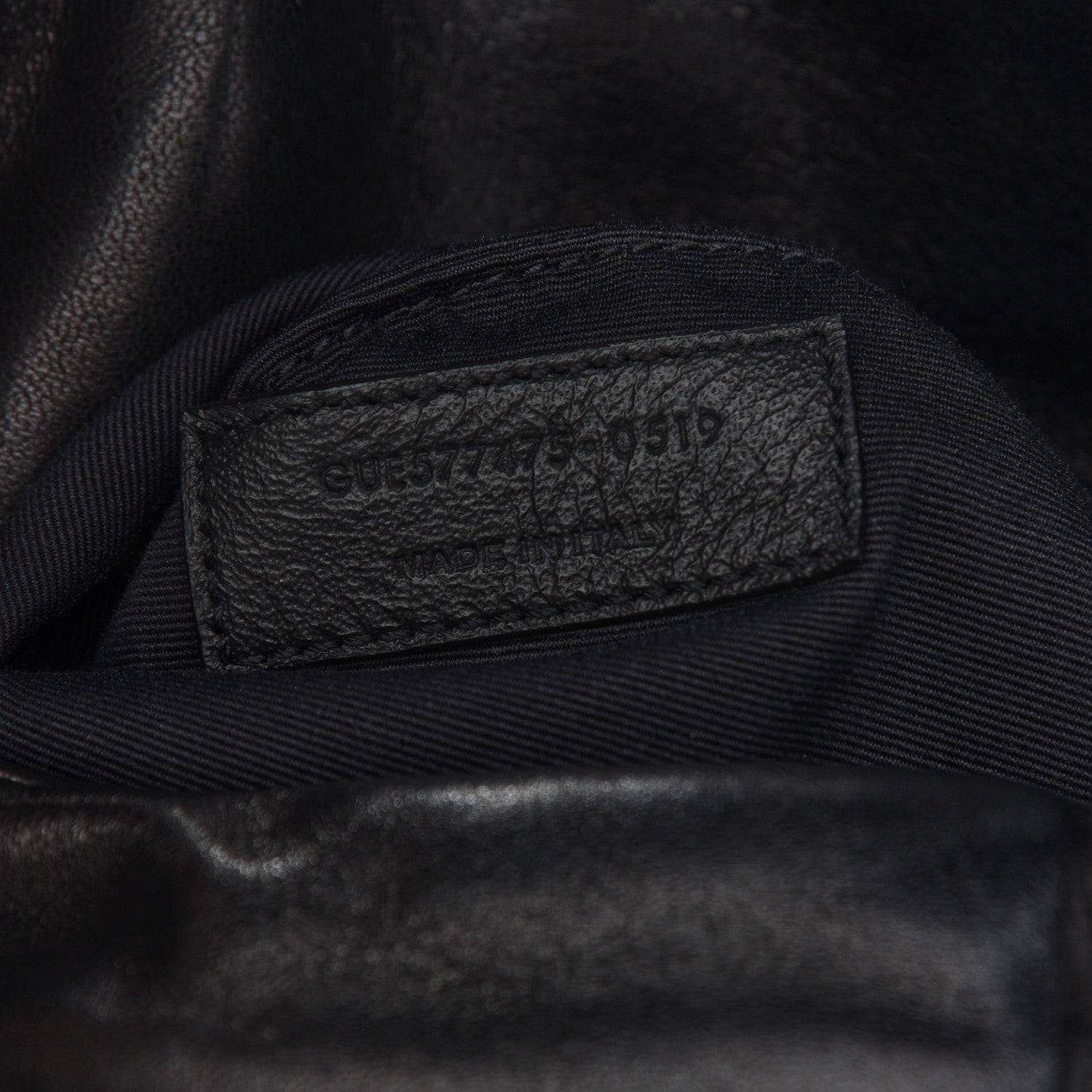 Saint Laurent Lambskin Quilted Medium Loulou Puffer Monogram Chain Satchel Black 7 of 9