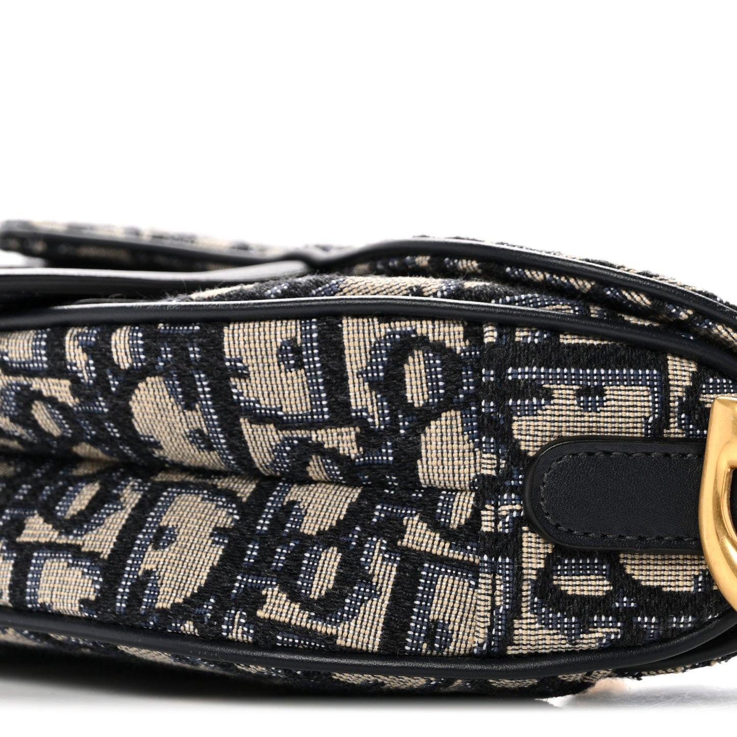 Oblique Mini Saddle Bag Blue