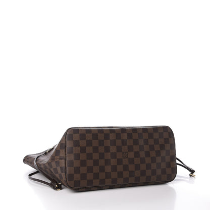 Louis Vuitton Damier Ebene Neverfull MM 3 of 9