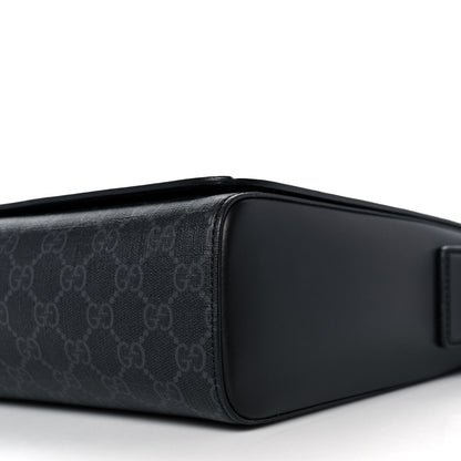 Gucci GG Supreme Monogram Night Courrier Flap Messenger Black Multicolor 6 of 10
