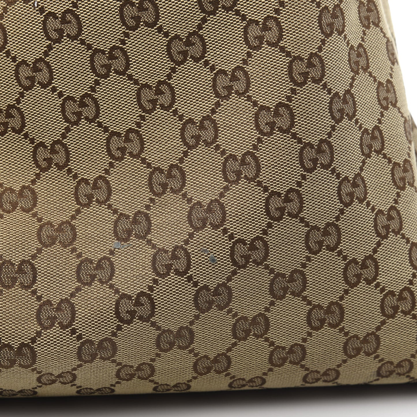 Monogram Large Horsebit Chain Hobo Dark Brown
