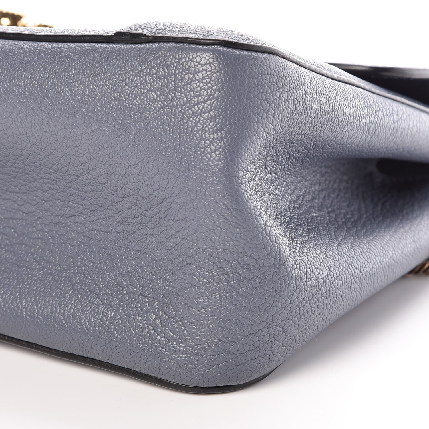 Chloe Goatskin Medium Elsie Shoulder Bag Street Blue 9 of 9
