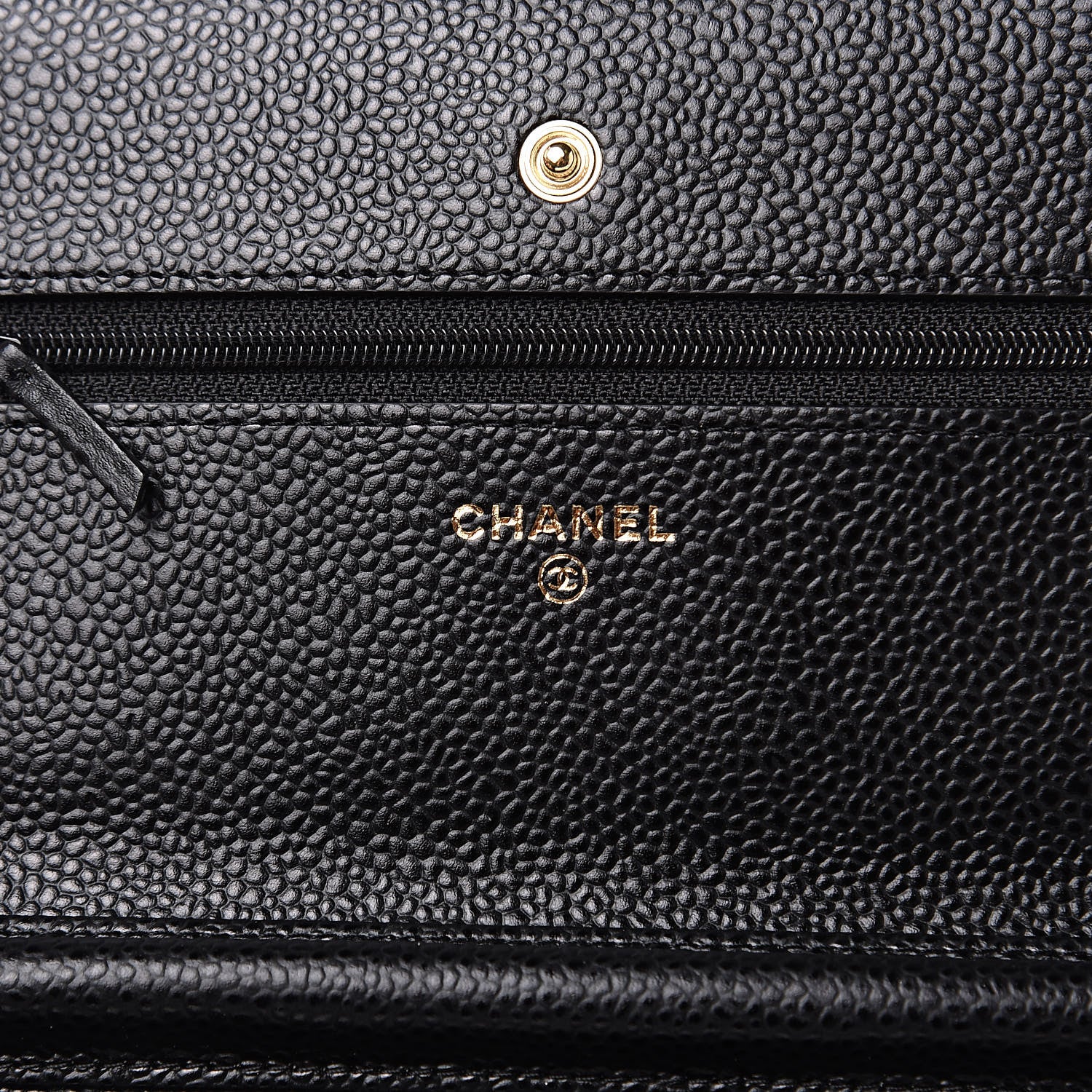 Chanel Caviar Quilted Wallet On Chain WOC Black 8 of 11