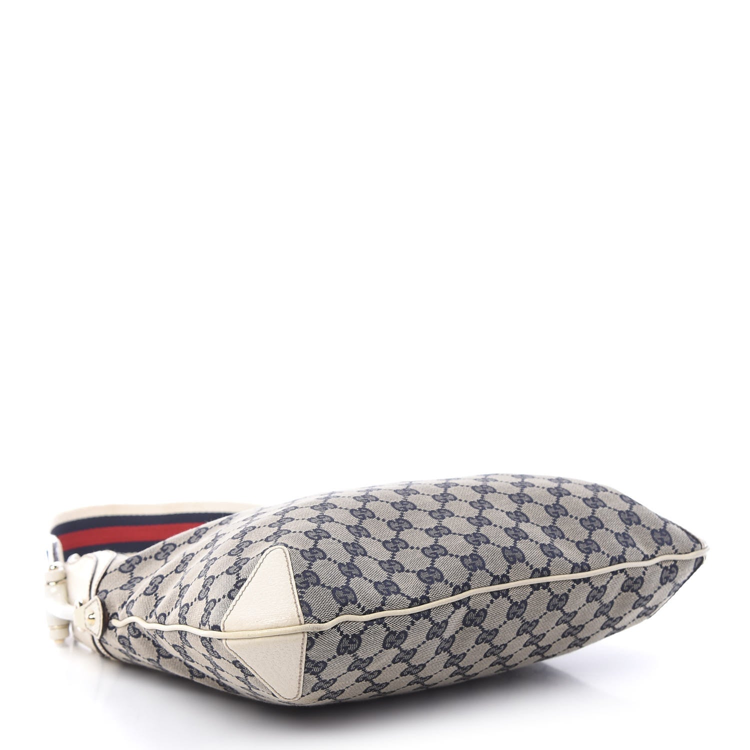 Gucci Monogram Creole Hobo Ivory 4 of 12