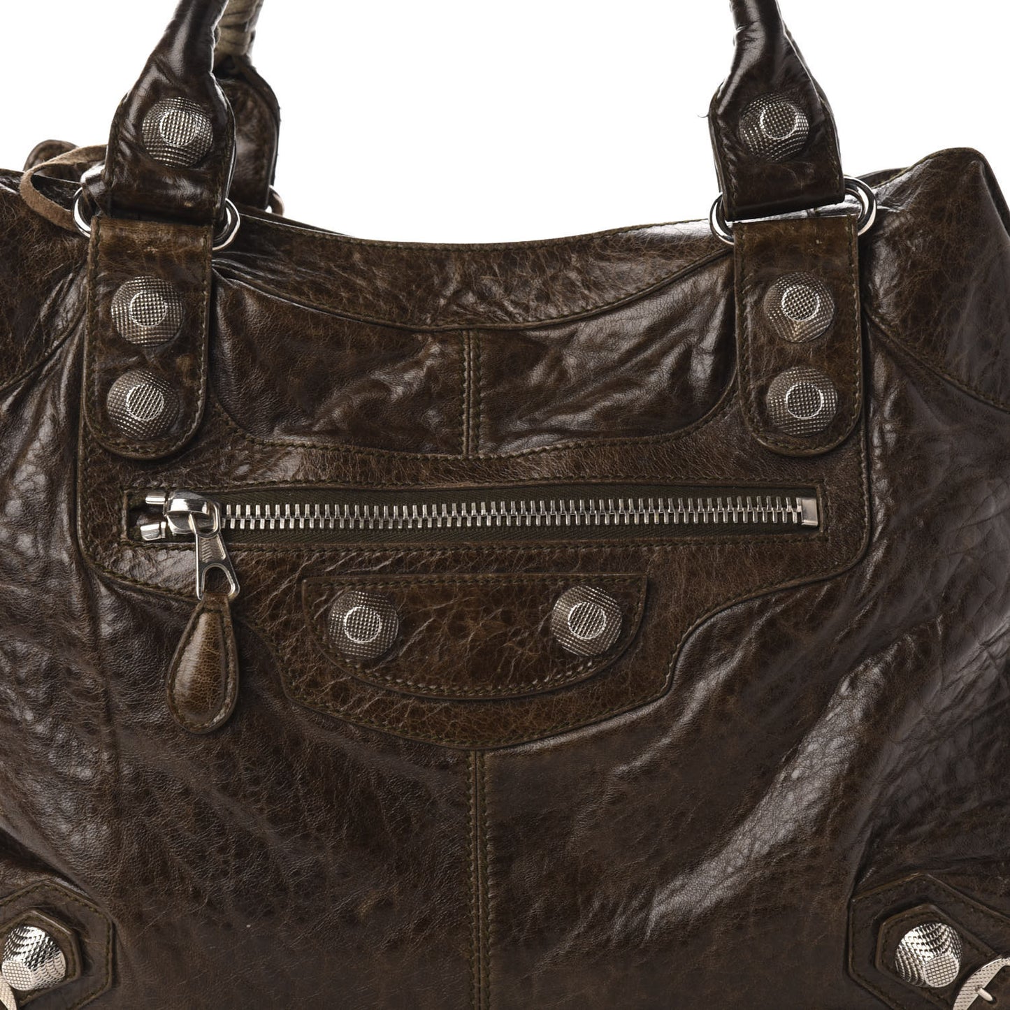 Agneau Giant 21 Silver Hardware Hardware Brief Charbon