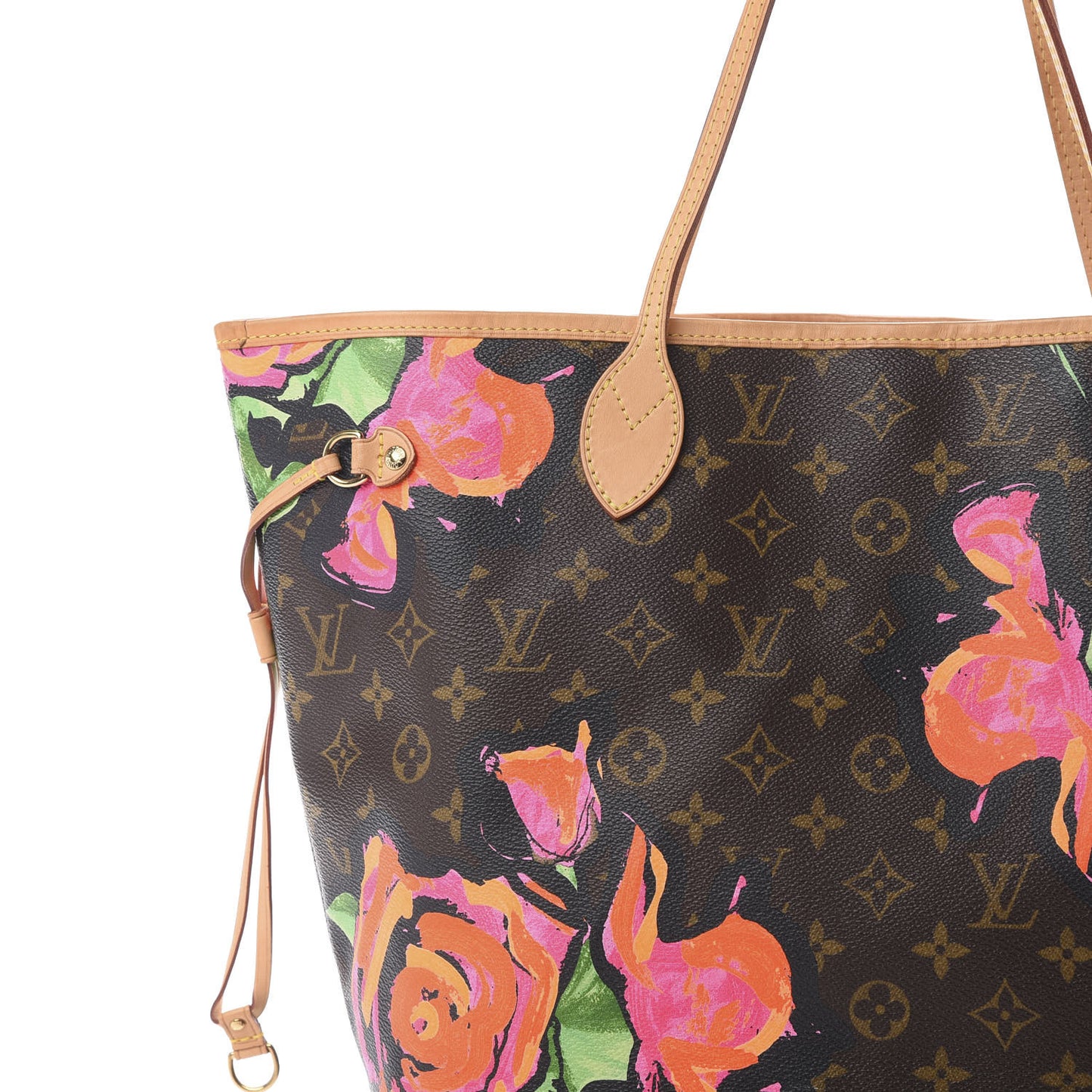 Monogram Roses Neverfull MM