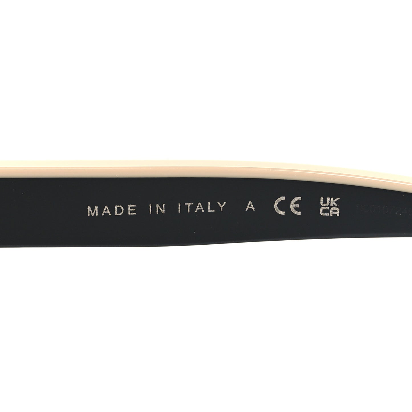 Acetate CC Butterfly Sunglasses 5414-A Black Beige