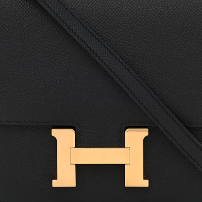 Hermes Epsom Constance 18 Black 8 of 12