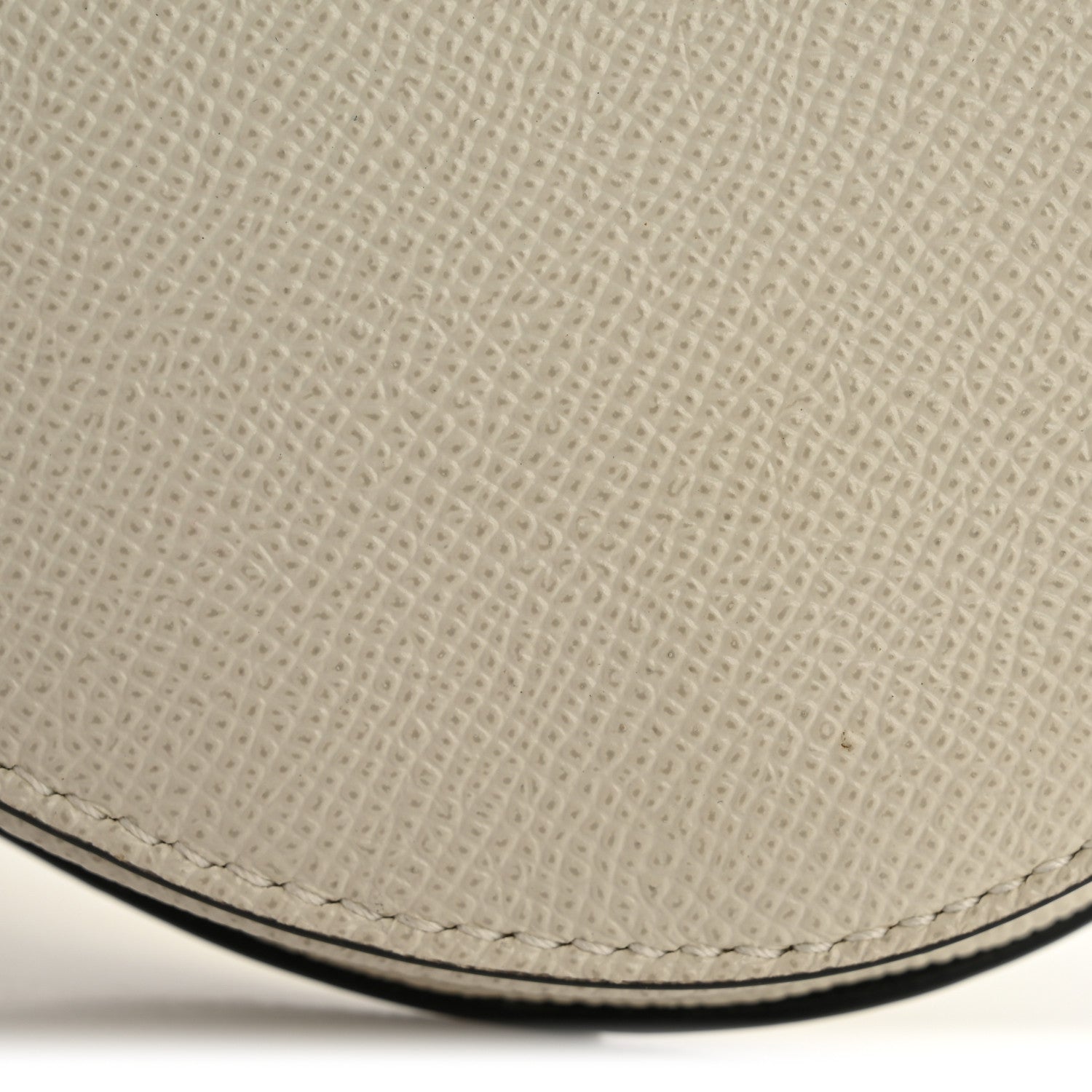Christian Dior Grained Calfskin Mini Saddle Bag White 11 of 11
