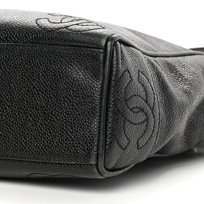 Chanel Caviar CC Shoulder Bag Black 9 of 12