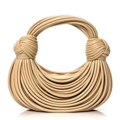 Bottega Veneta Nappa Mini Tubular Double Knot Porridge 1 of 9