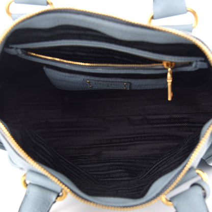 Prada Vitello Daino Top Handle Tote Lago 5 of 12