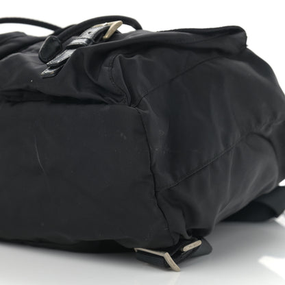 Prada Nylon Vela Medium Backpack Black 10 of 13