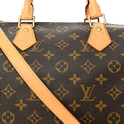 Louis Vuitton Monogram Speedy Bandouliere 30 8 of 21