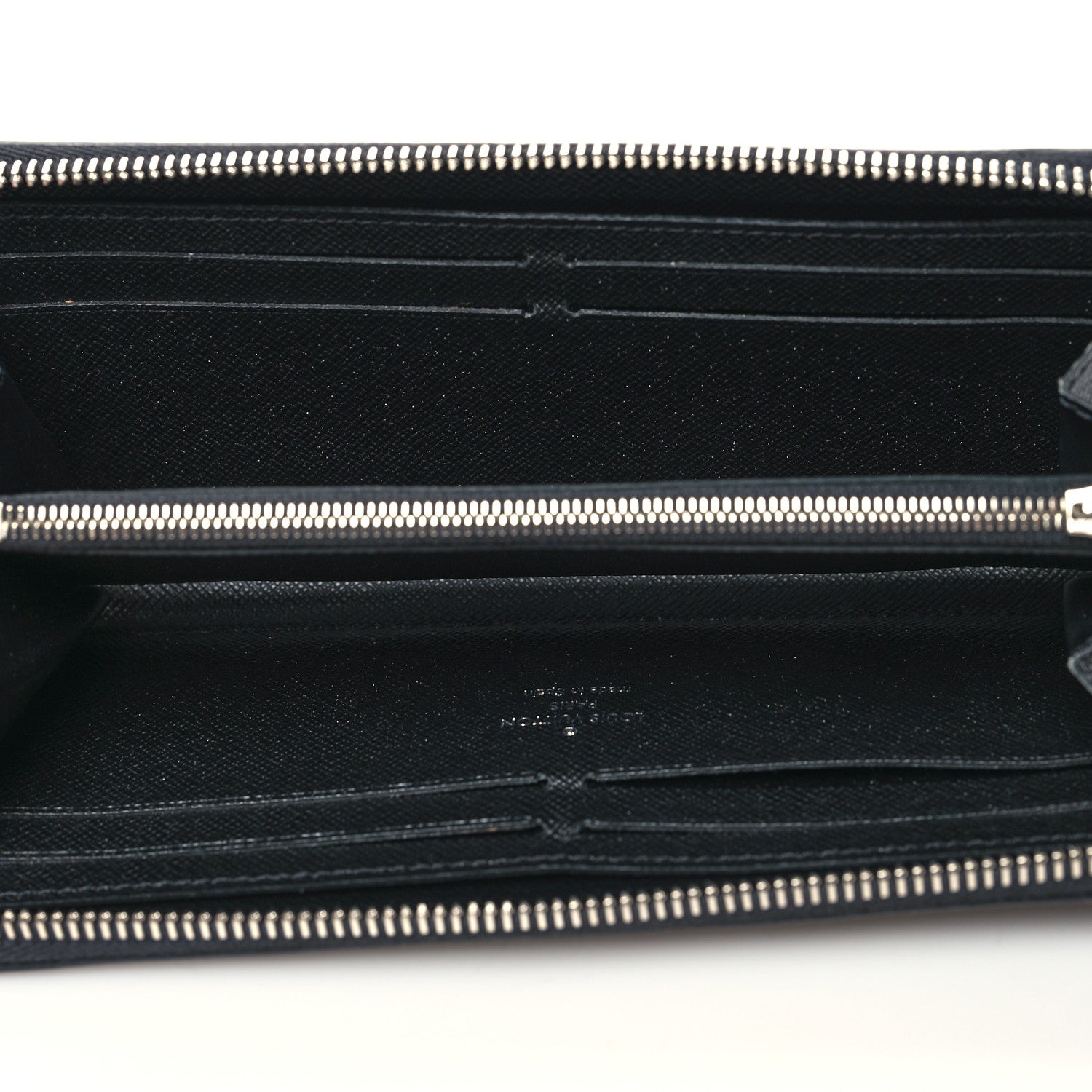 Louis Vuitton Epi Clemence Wallet Black 5 of 7