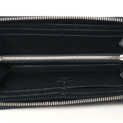 Louis Vuitton Epi Clemence Wallet Black 5 of 7