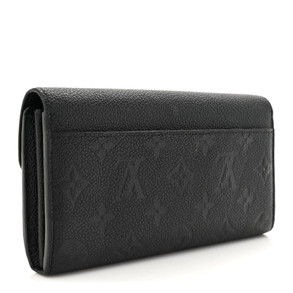 Louis Vuitton Empreinte Sarah Wallet NM Black 3 of 7